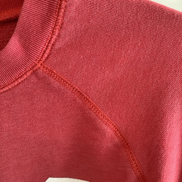 Hollister Coral Red Crewneck Sweatshirt Size S | HCO Logo | Classic Y2K Prep - Picture 4 of 15
